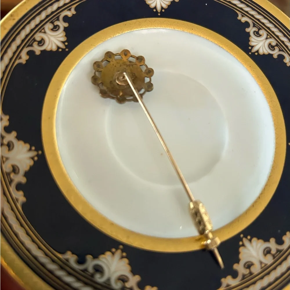 Vintage victorian enamel